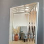 Hanah Home Espejo Moderno Plata A301D